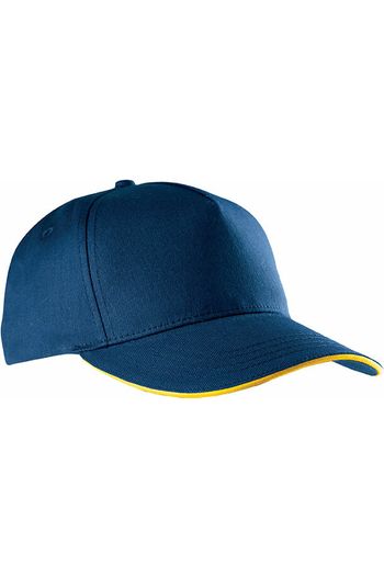Image produit Casquette sandwich contrasté - 5 panneaux