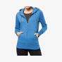 Kariban Sweat-shirt à capuche écoresponsable à fermeture zippée femme
