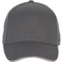K-up Casquette - 5 panneaux dark_grey/light_grey