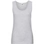 fruit of the loom Valueweight Vest Lady-Fit heather_grey