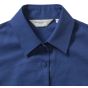 Russell Chemise Oxford cintrée manches courtes femme bright_royal