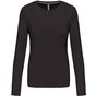 Kariban T-shirt col rond manches longues femme dark_grey
