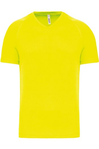 Image produit T-shirt de sport manches courtes col v homme