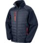 Result Compass Padded Softshell Jacket navy/red