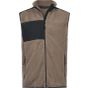 Tee Jays Mountain Fleece Bodywarmer clay/black