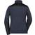 James&Nicholson Ladies´ Knitted Workwear Fleece Jacket -STRONG- carbon_melange/black