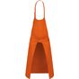 kariban Tablier polycoton sans poche orange