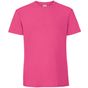fruit of the loom Iconic 195 Ringspun Premium T fuchsia