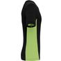 Kariban Tiger - T-shirt bicolore manches courtes black/lime