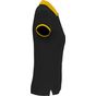 ProAct Polo piqué performance femme black/yellow