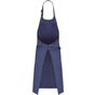 Kariban Tablier avec poche en coton Bio deep_blue
