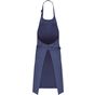 kariban Tablier avec poche en coton Bio deep_blue