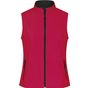 James&Nicholson Ladies´ Promo Softshell Vest red/black