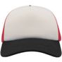 Atlantis Rapper Cap white/red/black