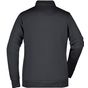 James&Nicholson Ladies´ Hybrid Sweat Jacket black