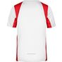 James&Nicholson Men's Running-T-306 white/red