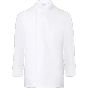 karlowsky Long sleeve throw-over chef shirt basic white