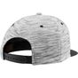 flexfit Stripes Melange Crown Snapback black/grey