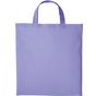 Nutshell Cabas en coton anses courtes violet