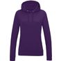 AWDis Just Hoods Women's College Hoodie purple