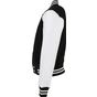 Build Your Brand Kids Organic Sweat College Jacket black/white