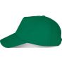 K-up Casquette coton épais - 5 panneaux kelly_green
