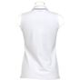 kustom kit Ladies Sports Sleeveless Polo Shirt white/navy