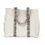 Kimood Grand sac shopping recyclé à soufflet ecume/nippon_black