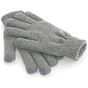 Beechfield Gants écran tactile heather_grey