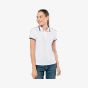 Kariban Polo femme manches courtes à liserés contrastés