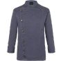 karlowsky Men's Long-Sleeve Chef Jacket Jeans-Style Vintage black