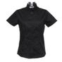 kustom kit Ladies Corporate Oxford Blouse black