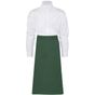 SG Accessories - Bistro Rome Medium Length Bistro Apron bottle_green
