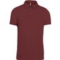 Kariban Polo jersey manches courtes homme wine