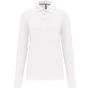 WK Designed To Work Polo manches longues homme white