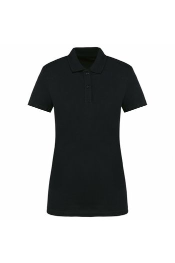 Image produit Polo Supima® manches courtes femme