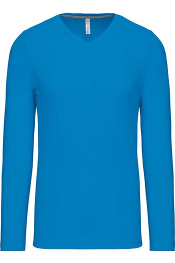 Image produit T-shirt col V manches longues