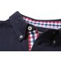 James&Nicholson Men´s Plain Polo navy/red/navy