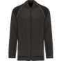 ProAct Veste de survêtement zippée avec liseré unisexe dark_grey