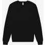 Bella Unisex sponge fleece drop shoulder sweatshirt black