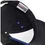 Beechfield Casquette Ultimate 5 panneaux à visière sandwich black/bright_royal