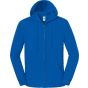 fruit of the loom Iconic Premium Hooded Sweat Jacket royal_blue