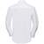 Russell Collection Men’s long sleeve tailored oxford shirt white