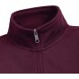 Russell Authentic Sweat zippé femme burgundy