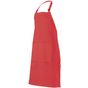 Velilla Tablier à bavette avec poche red