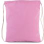 Kimood Petit sac à dos en coton bio avec cordelettes - dark_pink - taille_unique