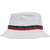 flexfit Stripe Bucket Hat white/fire_red/green