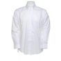 kustom kit Promotional Oxford Shirt Long Sleeve white