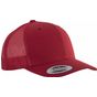 K-up Casquette Trucker modèle rétro - 6 panneaux red/red