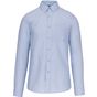 kariban Chemise oxford lavée manches longues homme oxford_blue